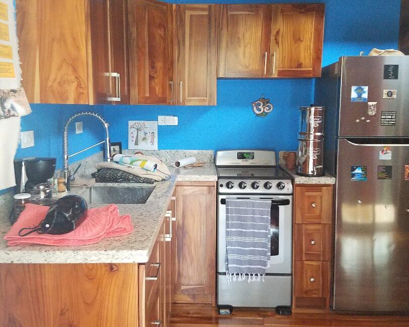 kitchen blue home