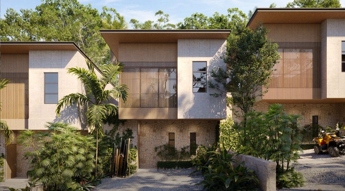 Acquarello casas dia frente